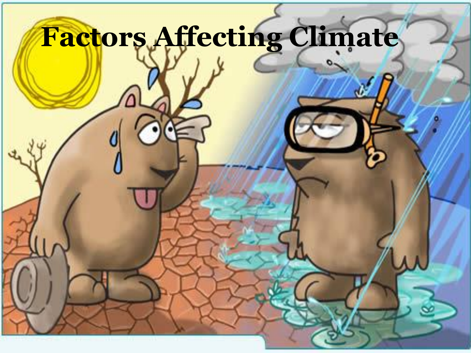 What Are The Five Things That Affect Climate