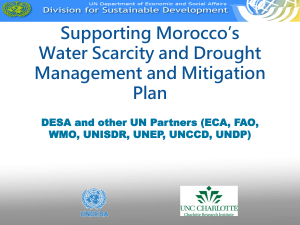 Morocco Presentation - Sustainable Development Knowledge Platform