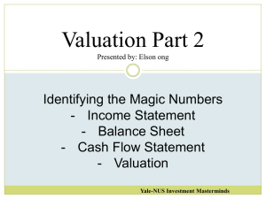 Valuation Part 2
