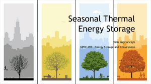 Seasonal Thermal Energy Storage (STES)