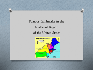 Famous Landmarks in the Northeast Region of the United States