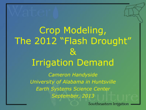 irrigation - Auburn University Environmental Institute