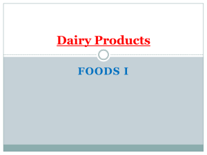 Dairy Products - Lindbergh School District