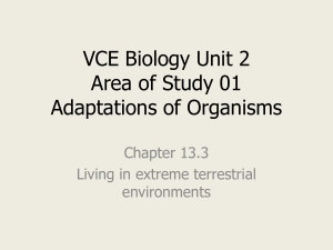Chapter 13.3 - VCE Biology Units 1 and 2
