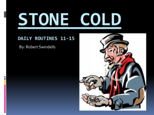 Stone Cold - Daily Routine Orders 11-15