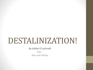 Destalinization PP