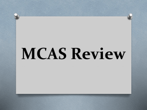 MCAS Concept Review