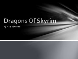 Dragons Of Skyrim