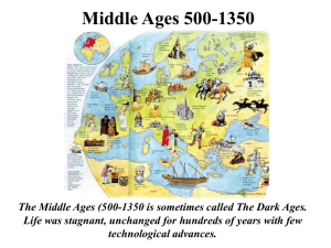 Middle Ages 500-1350