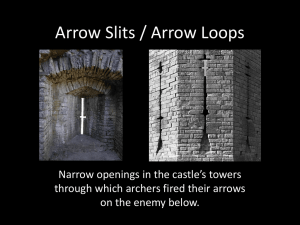 Arrow Slits / Arrow Loops