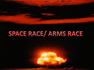 SPACE RACE/ ARMS RACE