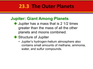 23.3 The Outer Planets