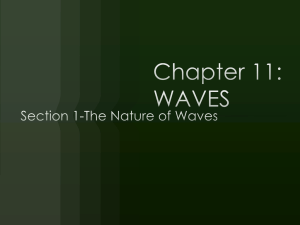 Chapter 11: WAVES