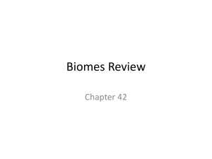 Biomes Review - Bioenviroclasswiki