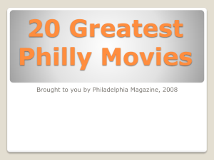 20 Greatest Philadelphia Movies