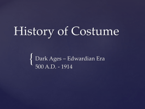 History of Costume