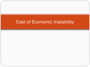 Cost of Economic Instability