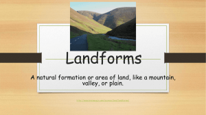 landforms PP