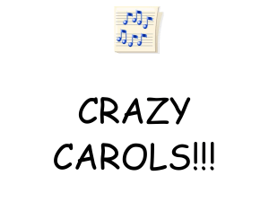 CRAZY CAROLS - WordPress.com