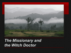 The Missionary and the Witch Doctor