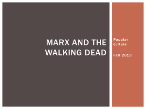 Marx and the walking dead