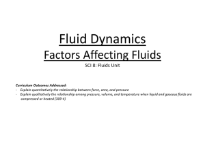 Factors Affecting Fluids