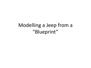 Modelling a Jeep pt 1