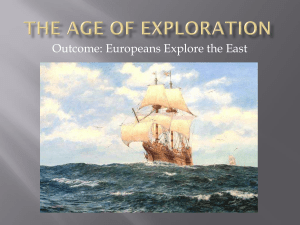 europeans explore the east notes