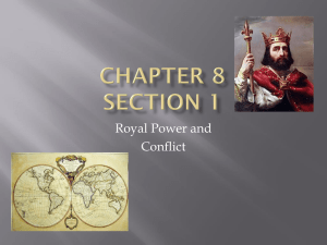 World History Chapter 8 sec 1