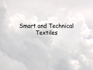 Smart and Technical Textiles