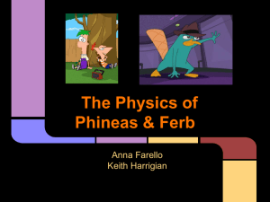 The Physics of Phineas & Ferb