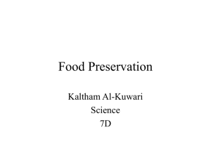 food preservation - 18-202