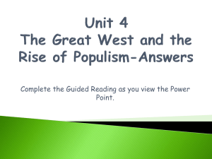 Unit 4 Power Point Notes