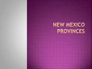 Basin and Range Province PowerPoint