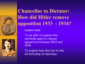 L2 Hitler steps to dictator