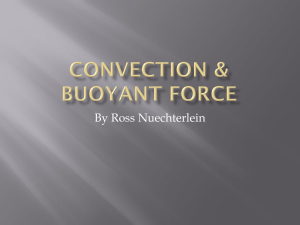Convection & Buoyant Force