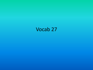 Vocab 27
