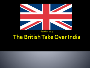 The British Take Over India