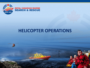10.7 Helicopter Operations