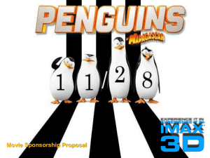 Penguins of Madagascar proposal.