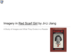 RED SCARF GIRL IMAGERY