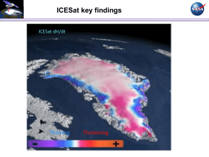 ICESat Review (T. Markus)