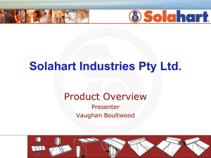 Solahart Presentation