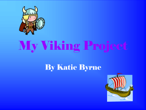 My viking project by Katie