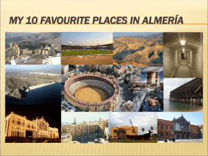 My favourite places in Almeria, Spain by José Manuel