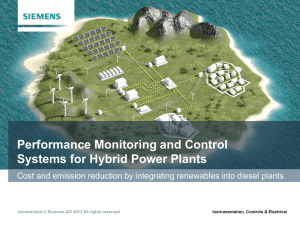 Siemens Hybrid Power Solutions