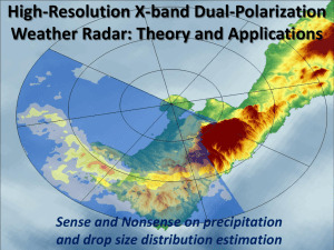 High-Resolution X-band Dual-Polarization Weather Radar: Theory