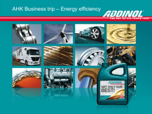 Energy-efficient lubricants ADDINOL Cliptec XHS 280