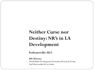 Natural Resources: Neither Curse nor Destiny (2007)