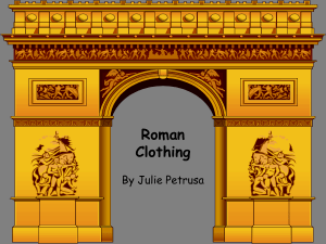 roman clothing - julie petrusa
